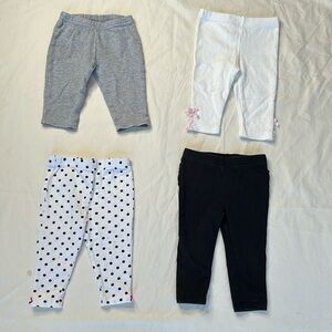 Bundle of size 6 months baby girl pants. Assorted brands, all in GREAT CONDITION